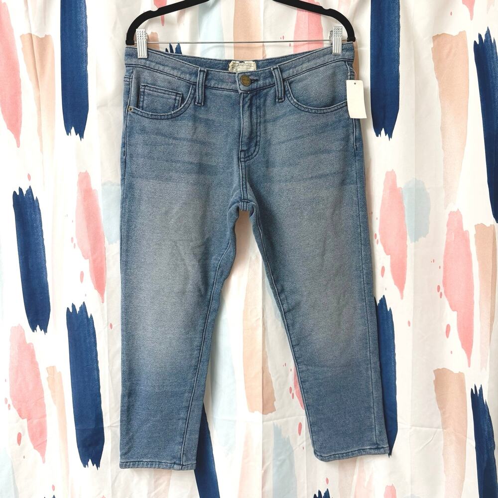 Current / Elliott The Skinny Boy Jeans in Light Wash Classic Indigo